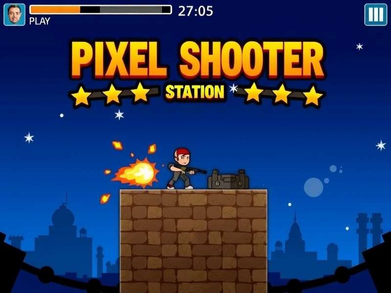 Pixel Shooter India Gameplay Screenshot